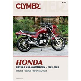 Clymer Street Bike Manual - Honda CB550 & 650 Nighthawk