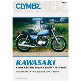 Clymer Street Bike Manual - Kawasaki KZ400, KZ/Z440, EN450 & EN500