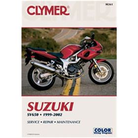 Clymer Street Bike Manual - Suzuki SV650