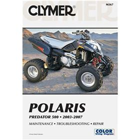 Clymer ATV Manual - Polaris Predator 500
