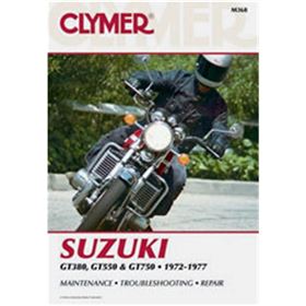 Clymer Street Bike Manual - Suzuki 380-750cc Triples