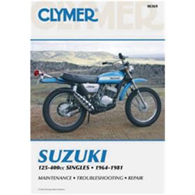 Clymer Dirt Bike Manual - Suzuki 125-400cc Singles