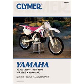 Clymer Dirt Bike Manual - Yamaha YZ125-250 & WR250Z