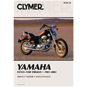 Clymer Street Bike Manual - Yamaha XV535-1100 Virago