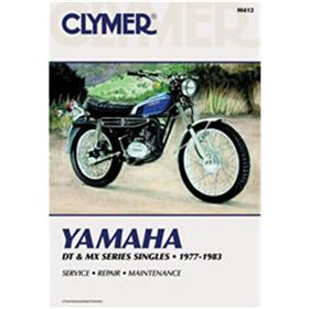 Clymer Dirt Bike Manual - Yamaha DT & MX Series Singles