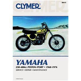 Clymer Dirt Bike Manual - Yamaha 250-400cc Piston-Port