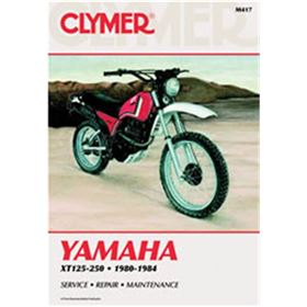 Clymer Dirt Bike Manual - Yamaha XT125-250