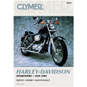 Clymer Street Bike Manual - Harley-Davidson Sportsters