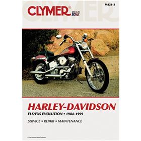 Clymer Street Bike Manual - Harley-Davidson FX/FL Softail Big-Twin Evolution