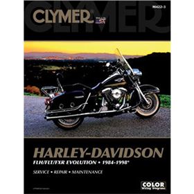 Clymer Street Bike Manual - Harley-Davidson FLH/FLT/FXR Evolution