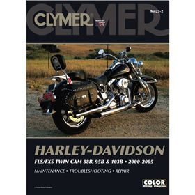 Clymer Street Bike Manual - Harley-Davidson FLS/FXS Twin Cam 88B, 95B & 103B