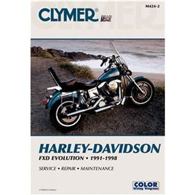 Clymer Street Bike Manual - Harley-Davidson FXD Evolution