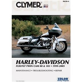 Clymer Street Bike Manual - Harley-Davidson FLH/FLT Twin Cam 88 & 103