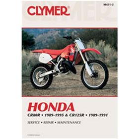 Clymer Dirt Bike Manual - Honda CR80R & CR125R