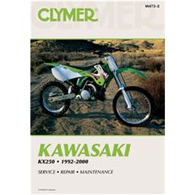 Clymer Dirt Bike Manual - Kawasaki KX250