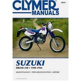 Clymer Dirt Bike Manual - Suzuki DR250-350