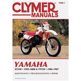 Clymer Dirt Bike Manual - Yamaha XT350 & TT350