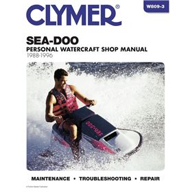 Clymer Personal Water Craft Manual - Sea-Doo Water Vehicles 1988-1996