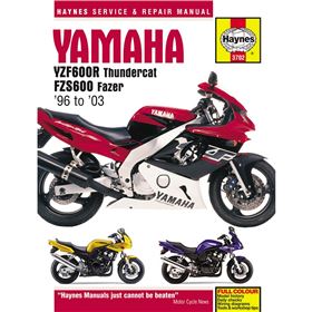 Haynes Street Bike Manual - Yamaha YZF600R Thundercat & FZS600 Fazer