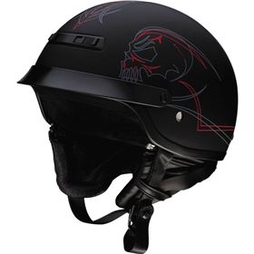 Z1R Nomad Evilocity Half Helmet