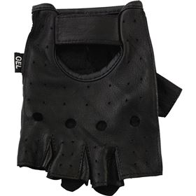 Z1R 243 Fingerless Vented Leather Gloves