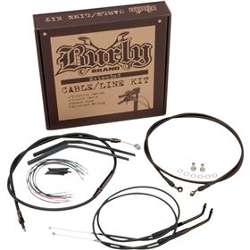 Burly Brand Cable and Brake Line Kit for 12