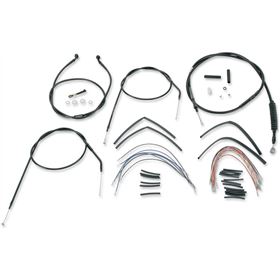 Burly Brand Cable and Brake Line Kit for 16