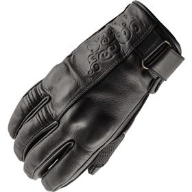 Speed And Strength Black Heart Women's Leather Gloves