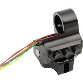 Performance Machine Contour FL Right Side 4 Button Switch Housing