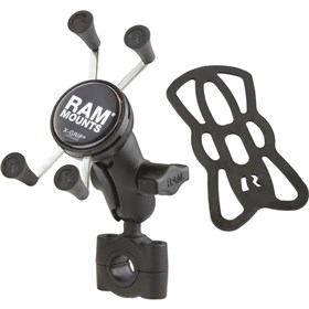 RAM Mounts X-Grip Phone Mount With Torque Medium Rail Base And Short Arm