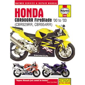 Haynes Street Bike Manual - Honda CBR900RR Fireblade