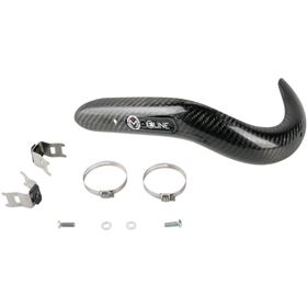 Moose Pipe Guard by E Line for 4-Stroke Exhaust - Stock