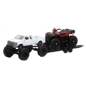 New Ray Toys Pickup With Polaris Sportsman XP1000 Scale Replica