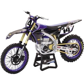 New Ray Toys Dylan Ferrandis 2023 Yamaha Factory Team YZ450F 1:12 Scale Motorcycle Replica