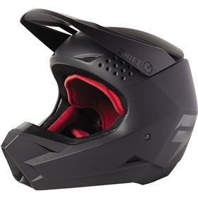 Shift Racing White Label Blac Youth Helmet