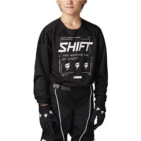 Shift Racing White Label Bliss Youth Jersey