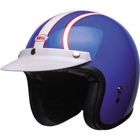 Bell Helmets Custom 500 Six Day McQueen Open Face Helmet
