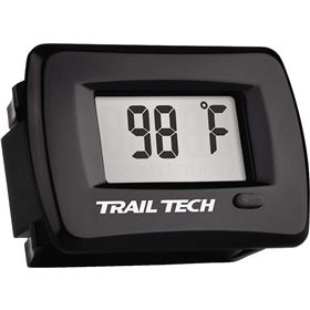 Trail Tech Panel Mount Digital Temperature Gauge With 8mm Fin Sensor