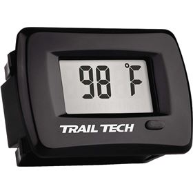 Trail Tech Panel Mount Digital Temperature Gauge With 16mm Hose Sensor