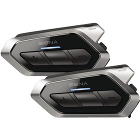 Sena 50R Low Profile Bluetooth Communication System With Mesh Intercom Dual Pack