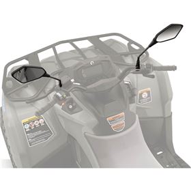 Can-Am Handle Bar Mirrors For ATVs