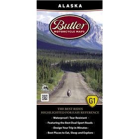 Butler Maps Alaska Map