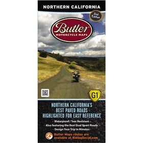 Butler Maps Northern California Map