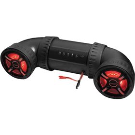 Bazooka ATV-Tube Bluetooth Offroad Speaker System With RGB L.E.D. Lights