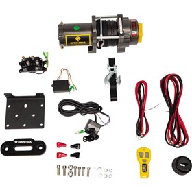 Open Trail 3500lb Synthetic Rope Winch