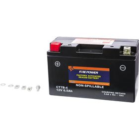 Fire Power CT7B-4 Factory Activated Sealed Maintenance Free Battery