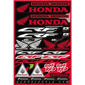 D'COR Visuals Honda Decal Sheet