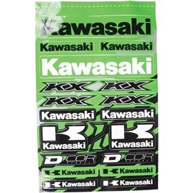 D'COR Visuals Kawasaki 2 Decal Sheet