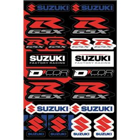 D'COR Visuals Suzuki Street Decal Sheet