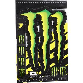 D'COR Visuals Monster Energy Claw Logos Decal Sheet